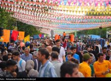 استقبال پایتخت ایران از مهمانی ۱۰ کیلومتری عید غدیر