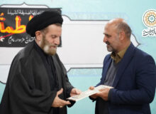 اعطای احکام معاونین علمی، پژوهشی و آموزش بنیاد غدیر لرستان در دفتر نماینده ولی‌فقیه استان