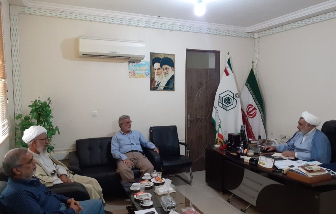 جلسه مشترک بنیاد غدیر و اوقاف استان بوشهر