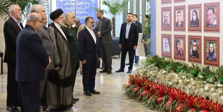 بیمارستان «غدیر» در مرکز پزشکی، آموزشی و درمانی شهدای تجریش با حضور رئیس جمهور افتتاح شد