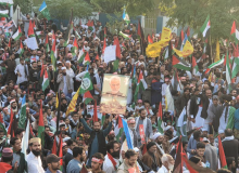 اجتماع بزرگ پاکستانی‌ها با شعار «مرگ بر اسرائیل»