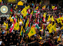 تجمع در لبنان به حمایت از مردم مظلوم فلسطین