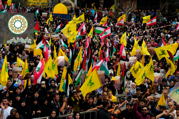 تجمع در لبنان به حمایت از مردم مظلوم فلسطین